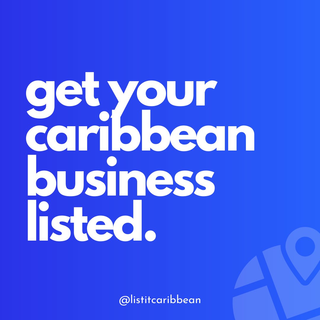 One of the easiest ways to gain exposure for your business is to make sure people can find you when they need you the most. 
⁣
#listitcaribbean #caribbean #caribbeanfood #caribbeanisland #caribbeanvibes #caribbeansea #caribbeanlife #caribbeanculture #onecaribbean