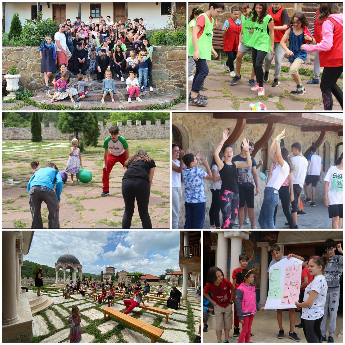 EUEverydaySport's tweet photo. #BeActive in a monastery?
Why not ππ
#Back2Track, #SportDiplomacyAcademy and #HEPOSI #ErasmusPlus projects presented this weekend to more than 40 youngsters by #BulsportBG @bulsportbg π₯
Sooo good to be back to reality ππͺβοΈ https://t.co/J53S6wQPeQ