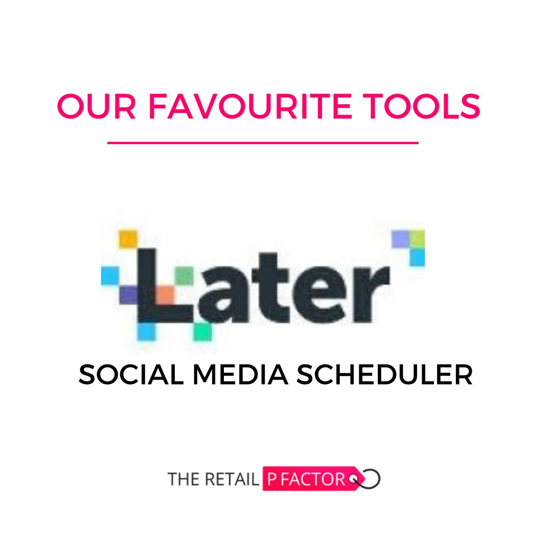 RetailPFactor's tweet photo. One of our favourite tools that we use for our social media scheduling is @latermedia. We only recommend tools that we have used & find helpful & we love @latermedia . #theretailpfactor #techtuesday #latermedia #socialmedia #planning #calendar #weeklyplanning #smallbusiness https://t.co/xHFWK4umKu