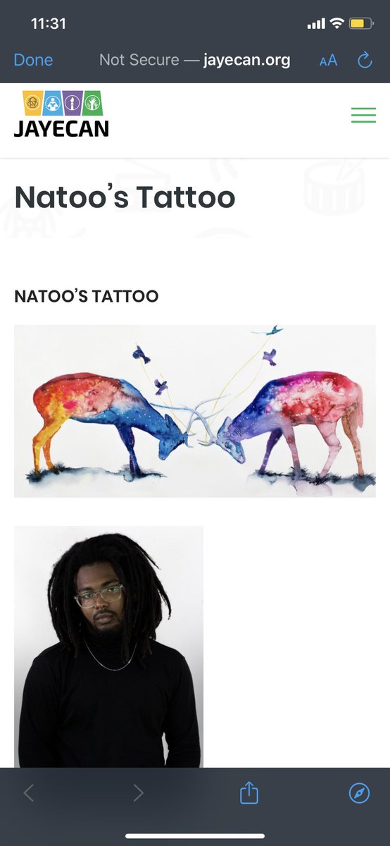 Look yah! ANOTHER ONE! I’m loving these articles!!! Thank you <a href="/JAYECAN_/">JAYECAN</a> !!! 
jayecan.org/natoos-tattoo/