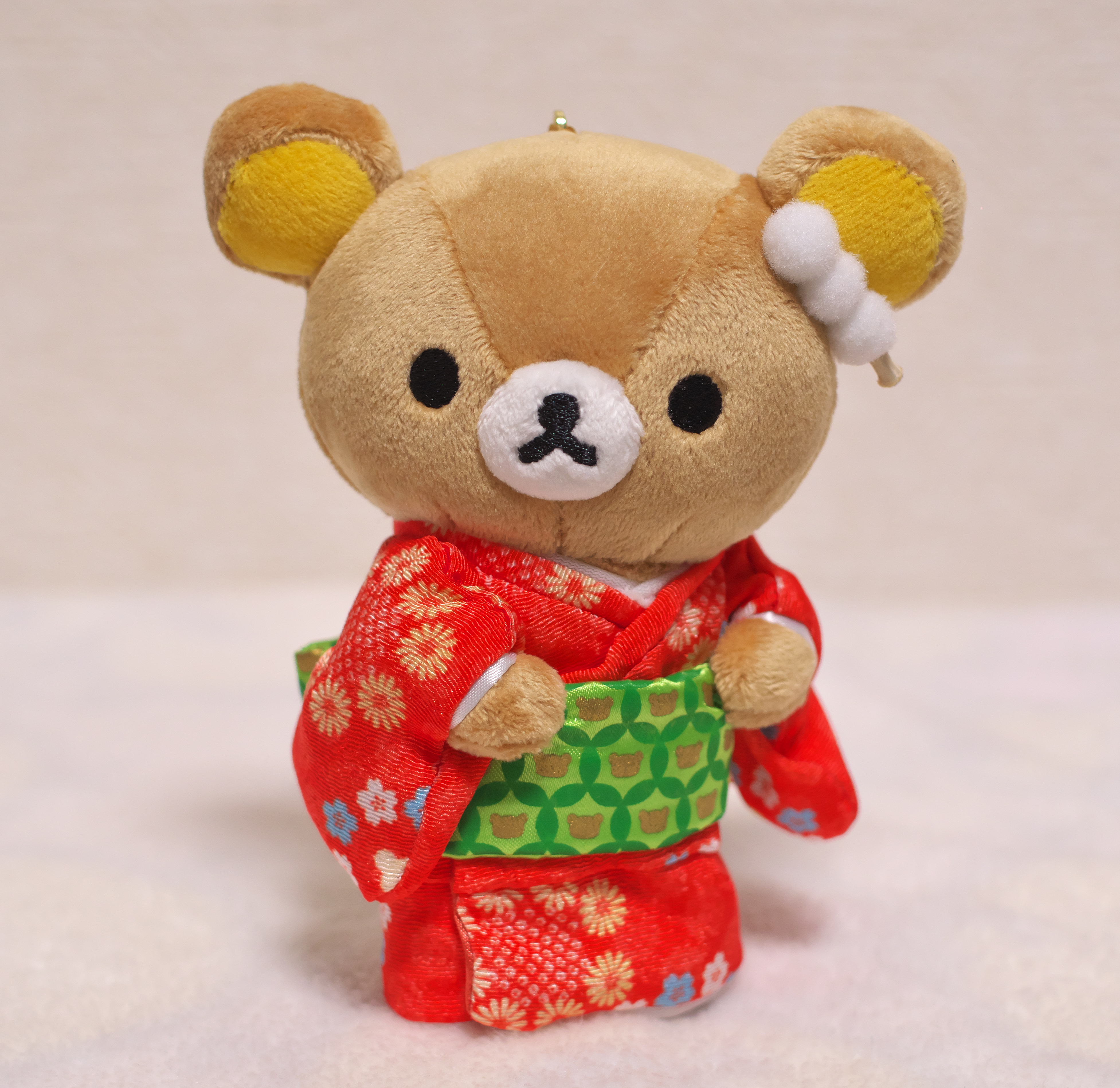 187◇リラックマ 着物ぶらさげぬいぐるみ 3種 和リラックマ展