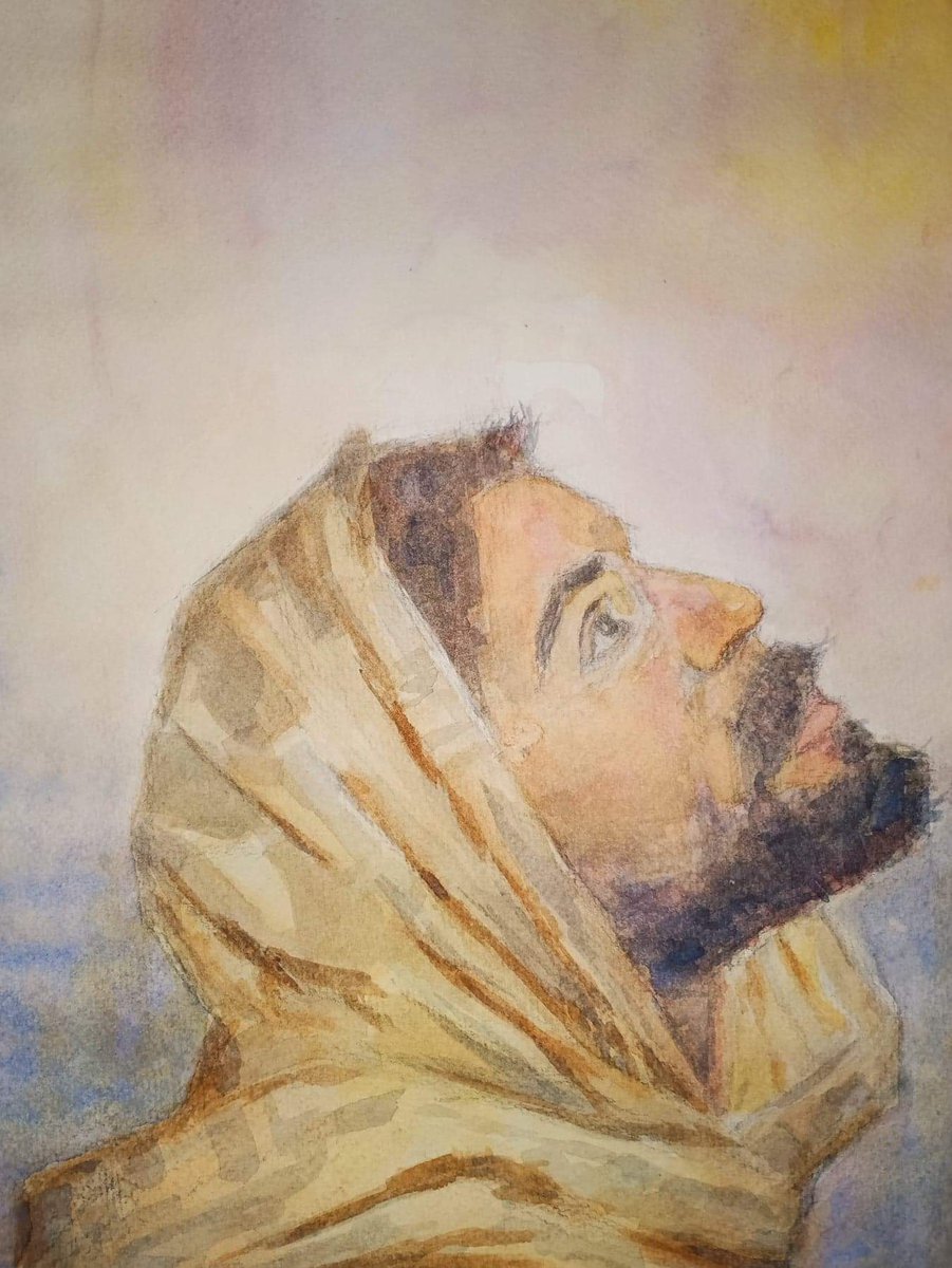 CAMBMSN's tweet photo. Art by Heart | 
“Amahan” 
Let not our hearts be tired of calling and seeking His precious name- our Father, look on us Your people.

Artwork by: Vince Dherek Joaquino, CAM Member https://t.co/hdFLB0YMMp