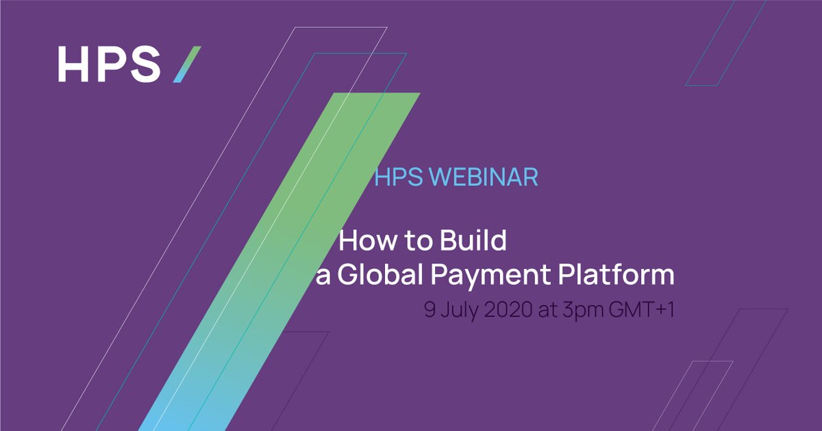 HPS_worldwide's tweet photo. Register to HPS' Webinar: How to Build a Global Payment Platform 
https://t.co/Jz2MZguDHj #payments #platform https://t.co/KrTuNKOvo5