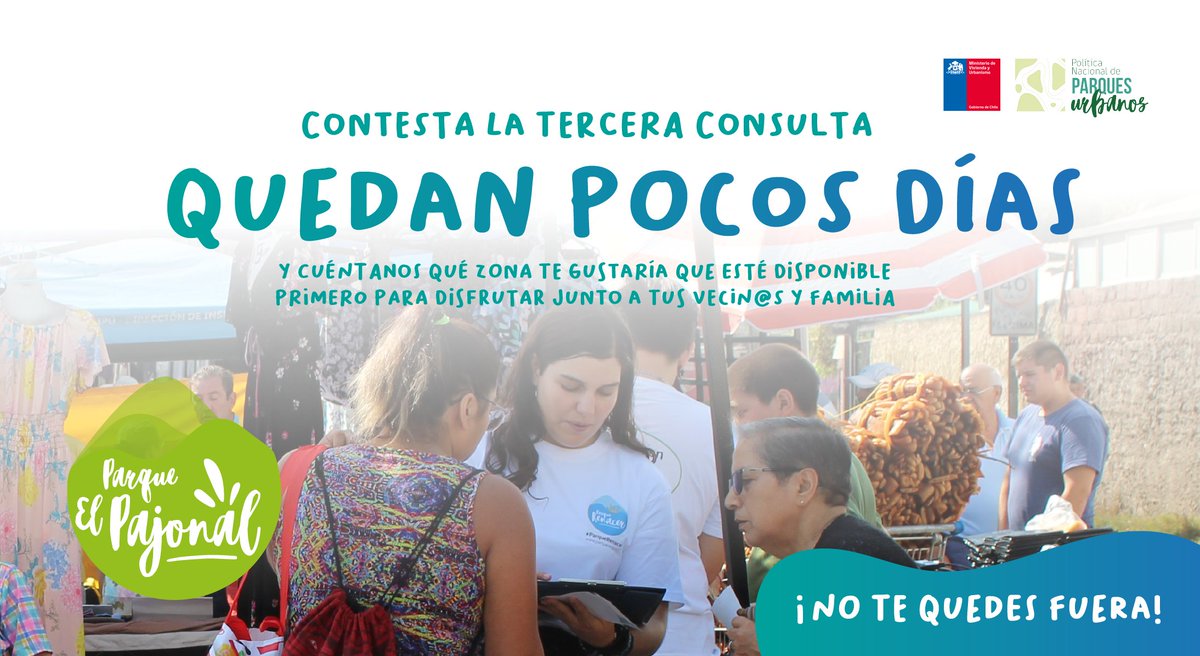 ParquePajonal's tweet photo. Responde la consulta aquí 👉🏼 https://t.co/YzPgKlYdsb #parque #santiago #areasverdes @ServiuRM @MuniCerrillos @MaipuRenace https://t.co/5PjASvKvCQ