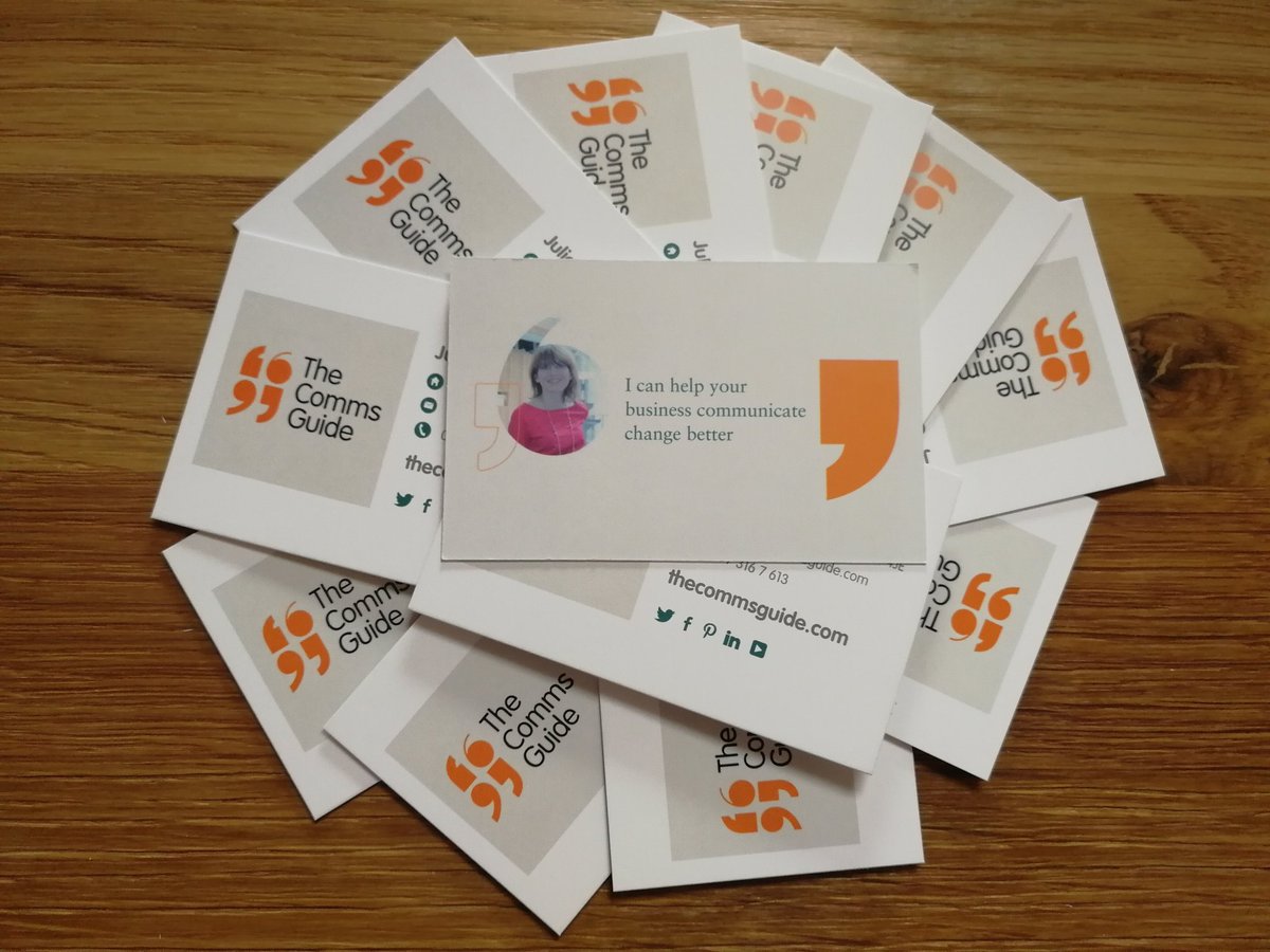 thecommsguide's tweet image. Might be a while before I get to use my new #businesscards in f2f networking, but they&apos;re ready and waiting!