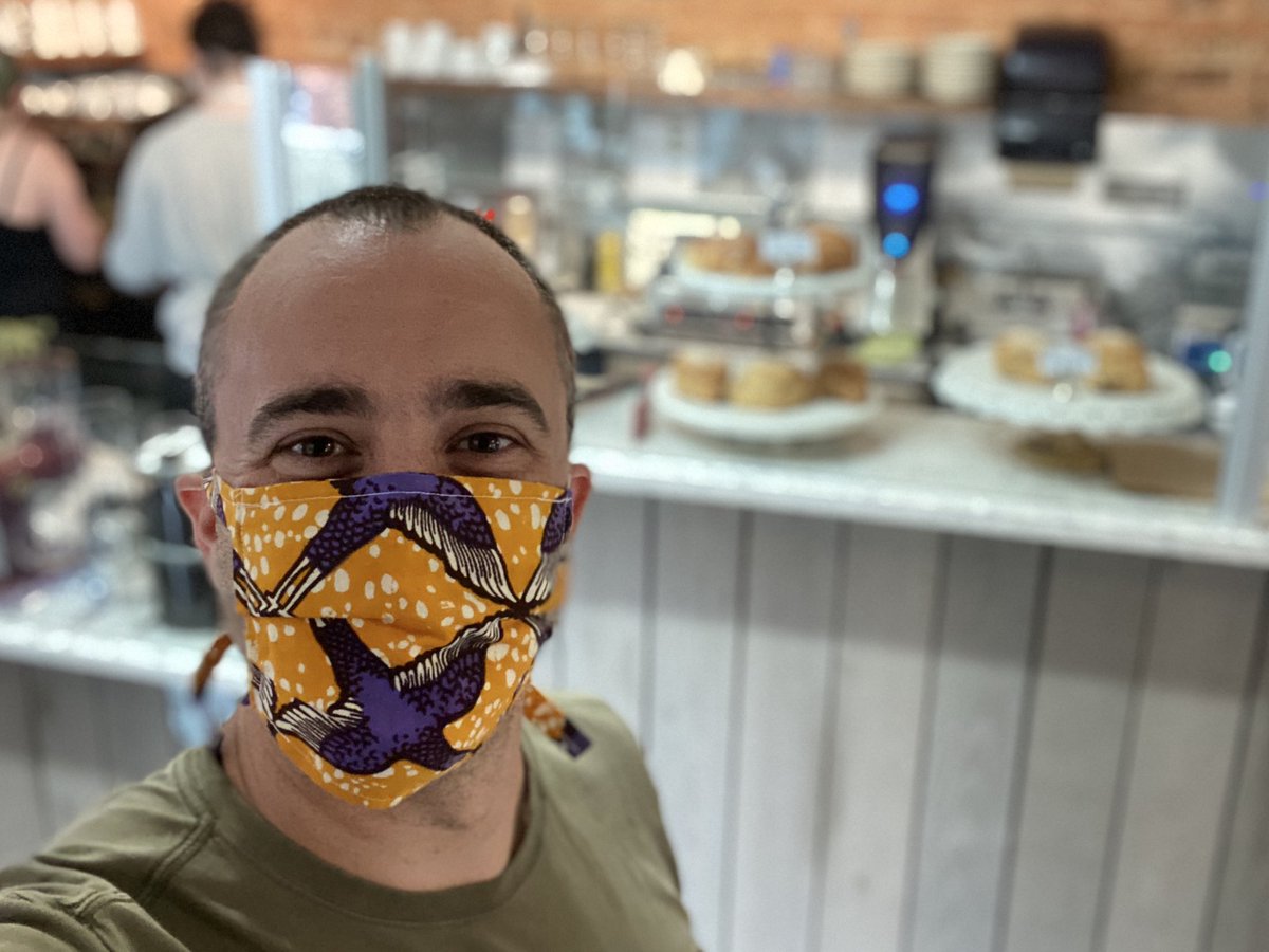 BenMacshane's tweet photo. My first visit to the brand new Ibiza Cafe on W. 4th St. Come by to peak inside, it looks amazing. https://t.co/I3v68GTELR