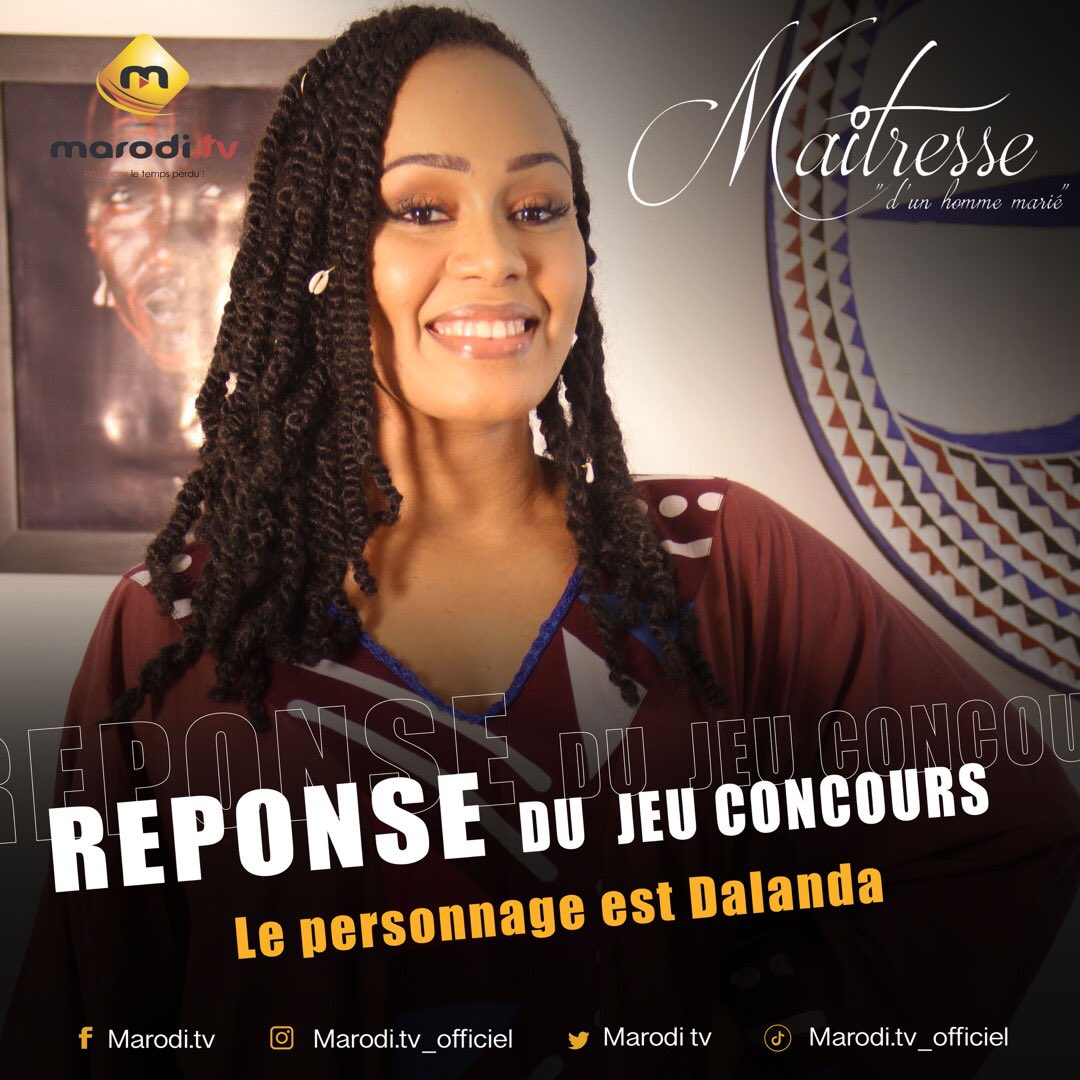 maroditv's tweet photo. Alors Guys , ce personnage est #Dalanda #mdhms2 #marodiproduction https://t.co/7NohdxoSef