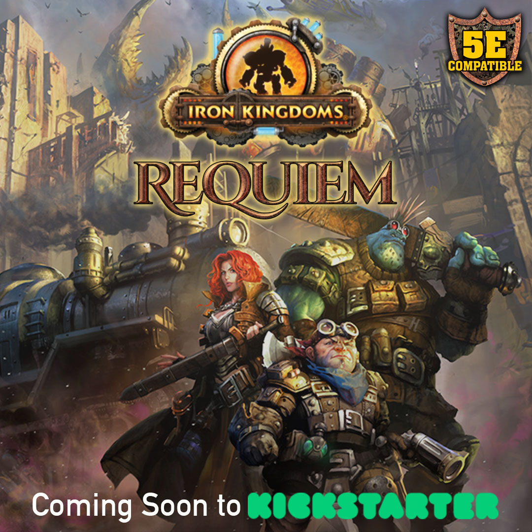 Privateer Press on X: THE IKRPG RETURNS WITH REQUIEM! Explore the