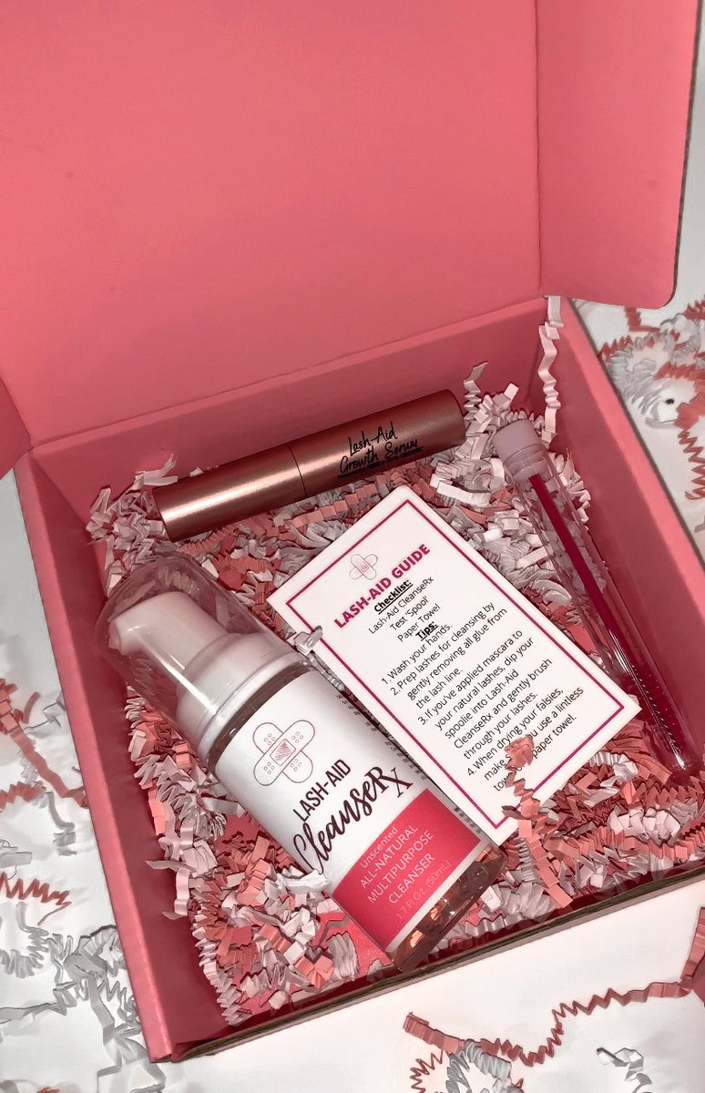 seauxalexia's tweet photo. Here to make your lash problem your last problem👩🏾‍⚕️ Lash Aid Kits now available in the Pharmacy! 
https://t.co/Gwxmkxls5j https://t.co/U54AQ1OmAl