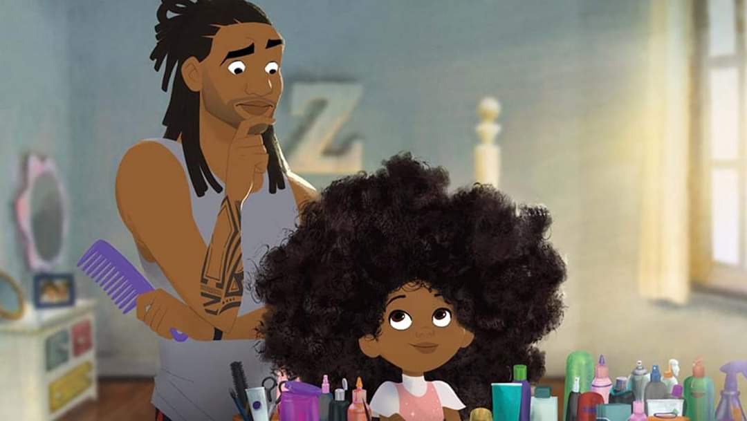 GNGeekNation's tweet image. JÁ NASCEU ACLAMADO! Baseado no curta de animação vencedor do Oscar, "Hair Love" ganhará série na #HBOMax . 

#Oscars2020