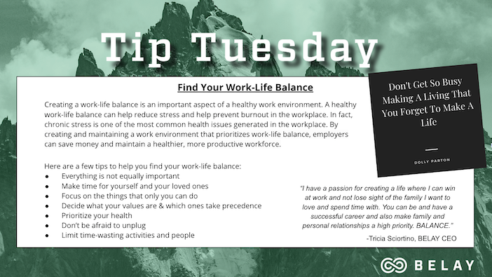 MariannaChapman's tweet photo. Loved this from our partners at @belay_solutions today for #tiptuesday. So happy to share their resources with our @letseatyall producers &amp; chefs. https://t.co/X9HiqO0095