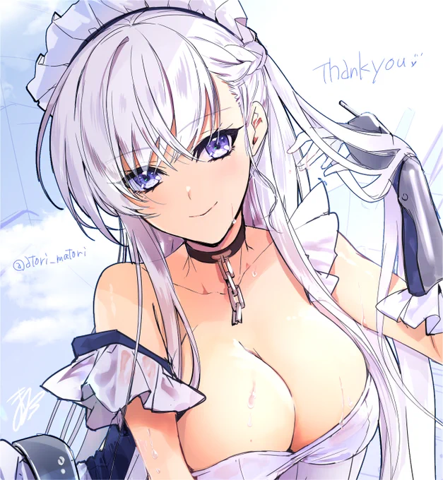 【お題絵】
ベルファストさん

ありがとうございました☺️?

#アズールレーン 