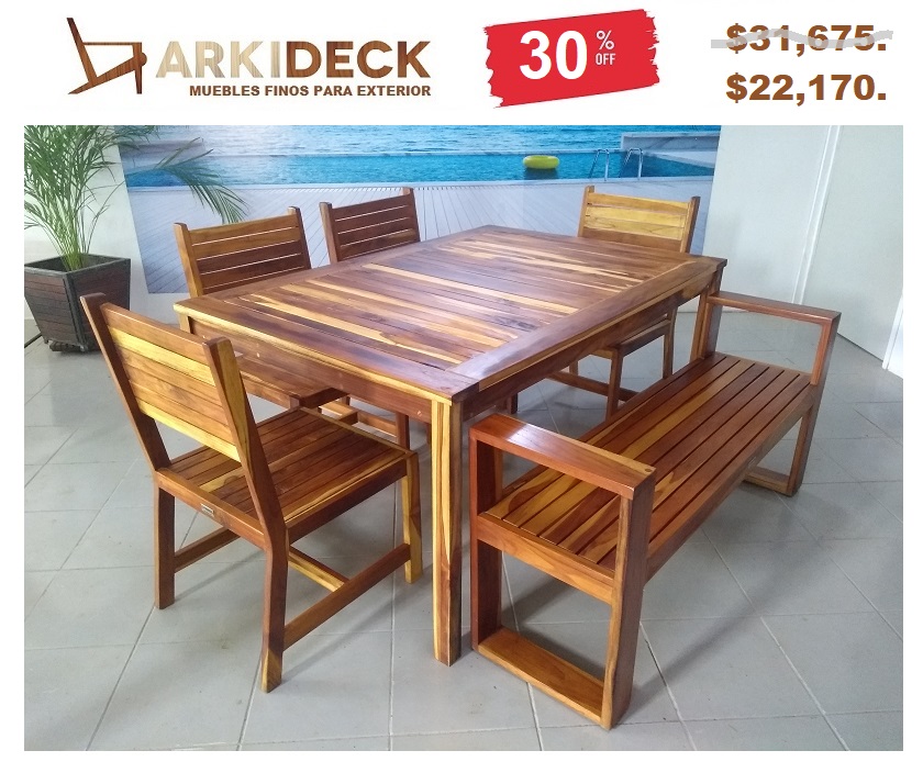 arkideck's tweet photo. Decoración con muebles de madera para exterior (Adecuado al Feng shui). https://t.co/6fE1iXsqcT 
#arkideckmuebles #decoraciondeexterior #mueblesparajardin #mueblesparaterraza #maderasfinas https://t.co/uAOaS307d6