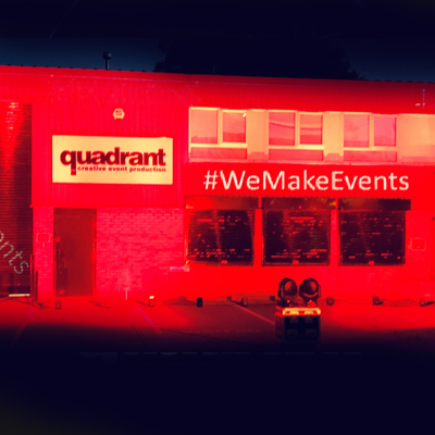 <a href="/QuadrantEvents/">Quadrant Events</a> we #LightItInRed as #WeMakeEvents and support the campaign to Not Let Live Events Go Dark!  We  recognise the effects Covid is having on event venues across the country, freelancers &amp; suppliers who are essential to our events business.
