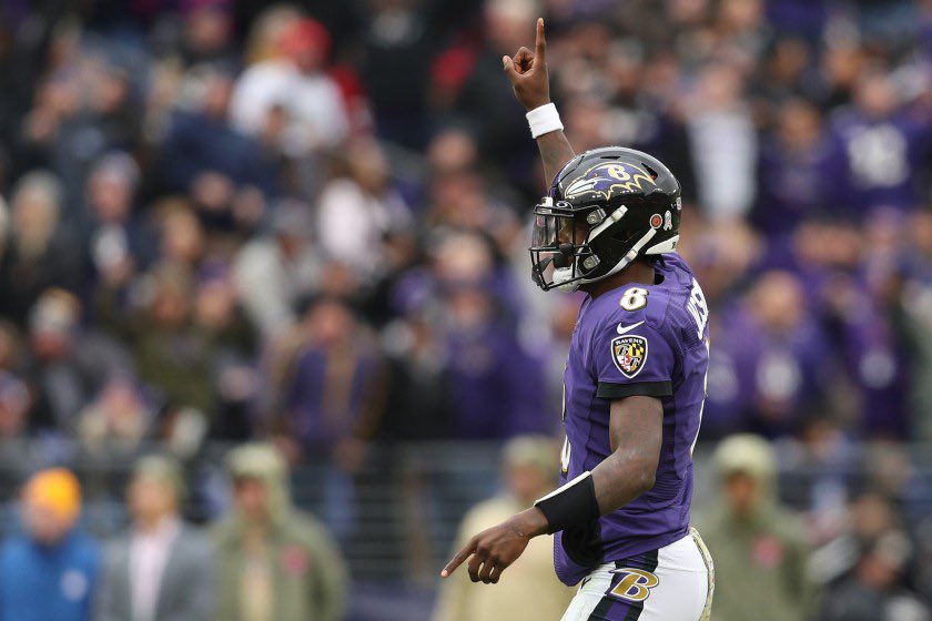 NewEraZach's tweet photo. Lamar Jackson in his first 23 starts..

20-3 win loss ratio 💪🏼
4,328 passing yards 👏
1,901 Rushing Yards 🏃🏾‍♂️
42 Passing TDs 🎯
12 Rushing TDs ⚡️
54 Total TDs 🤝
9 INTs 🙅🏼‍♂️
104.7 RTG ❗️
63.7% COMP ✔️
MVP🗣
Madden Cover Athlete 😈

Year 3....⏳🔋@Lj_era8 https://t.co/IhEYkKFKqb