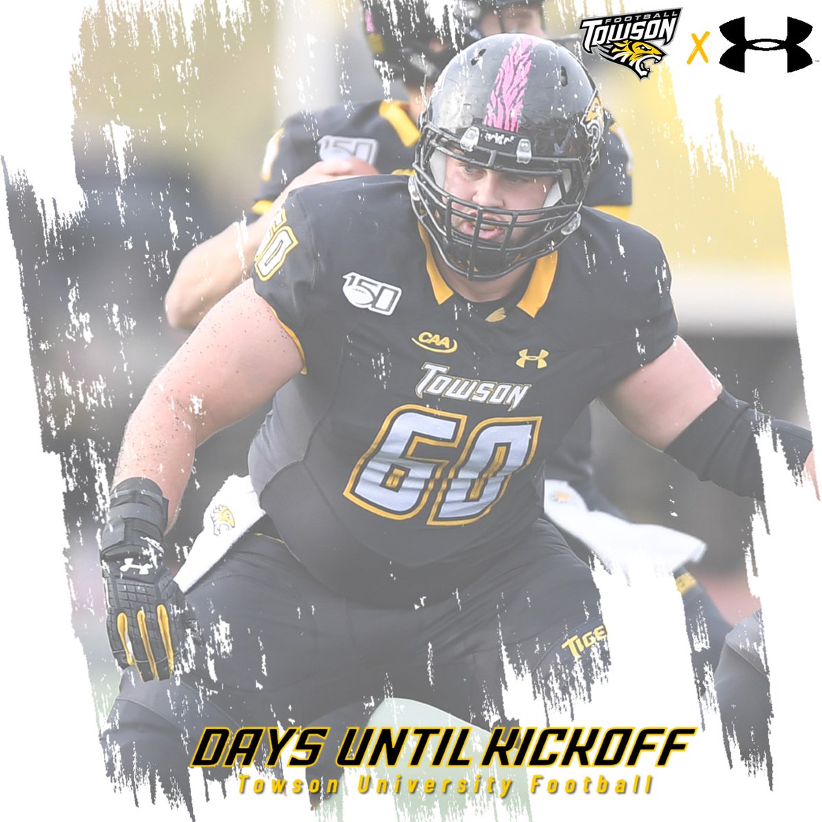 Towson_FB's tweet photo. 60 days until the 2020 season begins.
#UnitedWeRoar https://t.co/XxI5b0vrMd