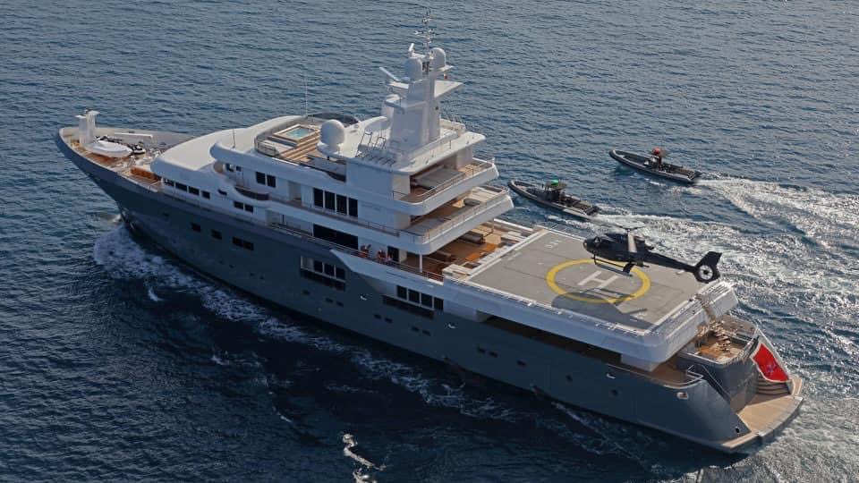 DurresPort's tweet image. Pasditen e sotme @DurresPort e vizitoi një prej jahteve eksploruese më të mëdha&amp;amp;më inovative në botë,”Planet Nine”.Super jahti🛥73/13M i klasifikuar si Emea #ICECLASS i personalizuar me një pistë&amp;amp;helikopter MD-600 të integruar renditet ndër vizitorët tanë më unikë #Maritime🇦🇱⚓️🚢