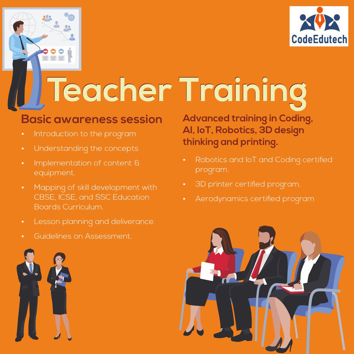 codeedutech's tweet photo. For students to grow and develop their skills in respective fields our teachers are provided with training. For further details: https://t.co/BRrvRDXERx

#teachertraining #deployment #training #techonology #students #teachers #skills #codeedutech #development #school #awareness https://t.co/hzdKXTJtio