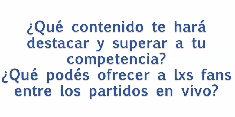 AMDAoficial's tweet photo. #AMDADigitalDay "Es clave que las organizaciones empiecen a pensar en contenidos que no dependan únicamente del partido en vivo" @laclaux https://t.co/56sZCzSKuE