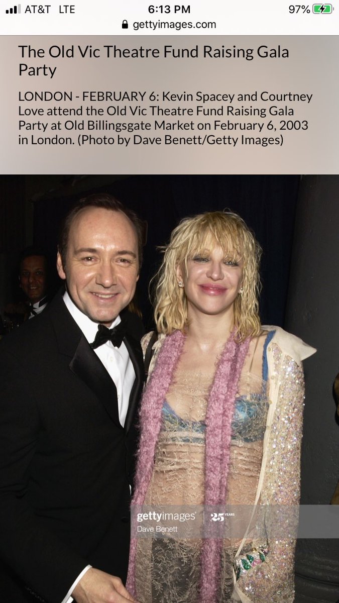 Chelsea Clinton, Kevin Spacey, Elton, Steven Tyler, HUGE designers (that have no reason to associate themselves with  #CourtneyLove, let alone put her front row and invite her to private dinners)? It only makes sense if...