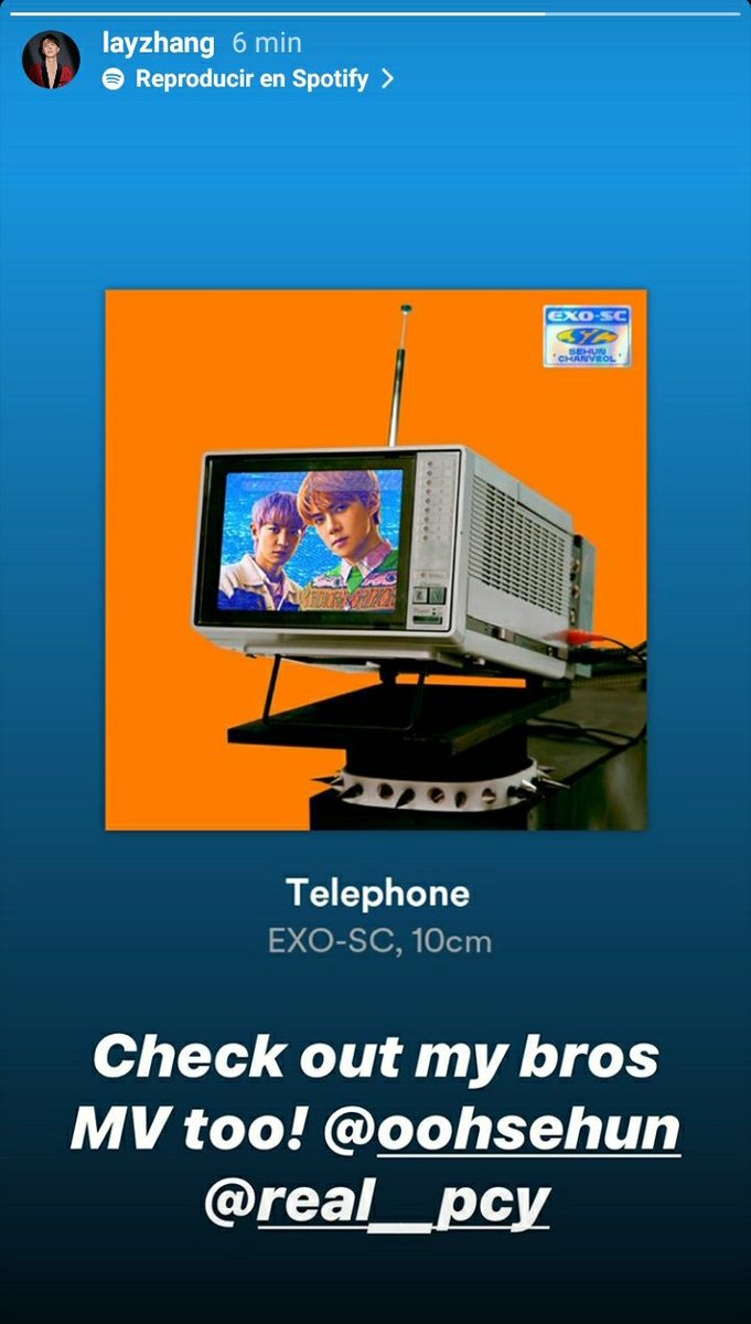 Goetabodu's tweet photo. Lay in IG🥰
#LayZhang #LAY #EXO_SC #Telephone_EXOSC #WeAreONE #EXOL #EXO https://t.co/jLEqjvmy32