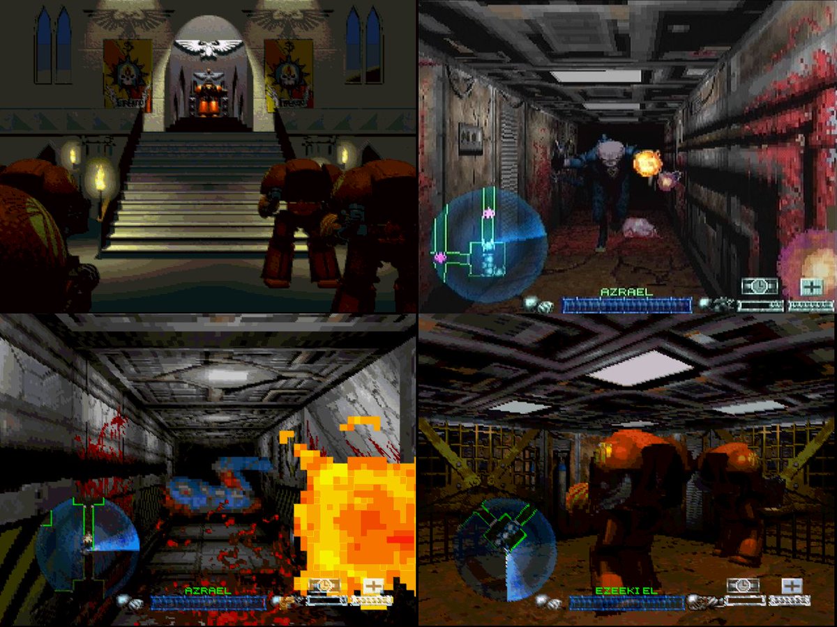 rexthedogge's tweet photo. This game use to scare the crap out of me, headphones on hulking about and getting jumped on by Genestealers, always had to keep looking around and checking map😀

#retrogames #retrogaming #retrogamer #sega #sony #playstation #segasaturn #psx #pcgames #pcgamer #GamesWorkshop https://t.co/NrEVzAY9mD