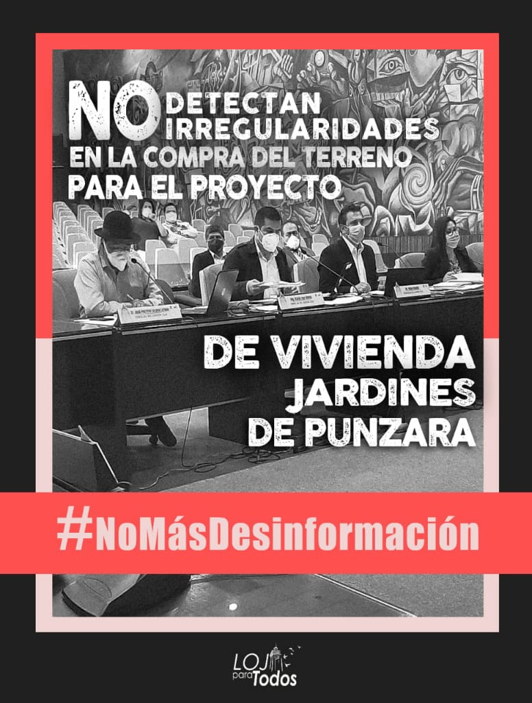 🚨|| La investigación es la medicina para la  "infodemia". Hoy una vez más quedan desmentidos aquellos grupos que buscan sembrar el caos en Loja. 👇👇

#NoMásDesinformación
#ColectivoLojaParaTodos