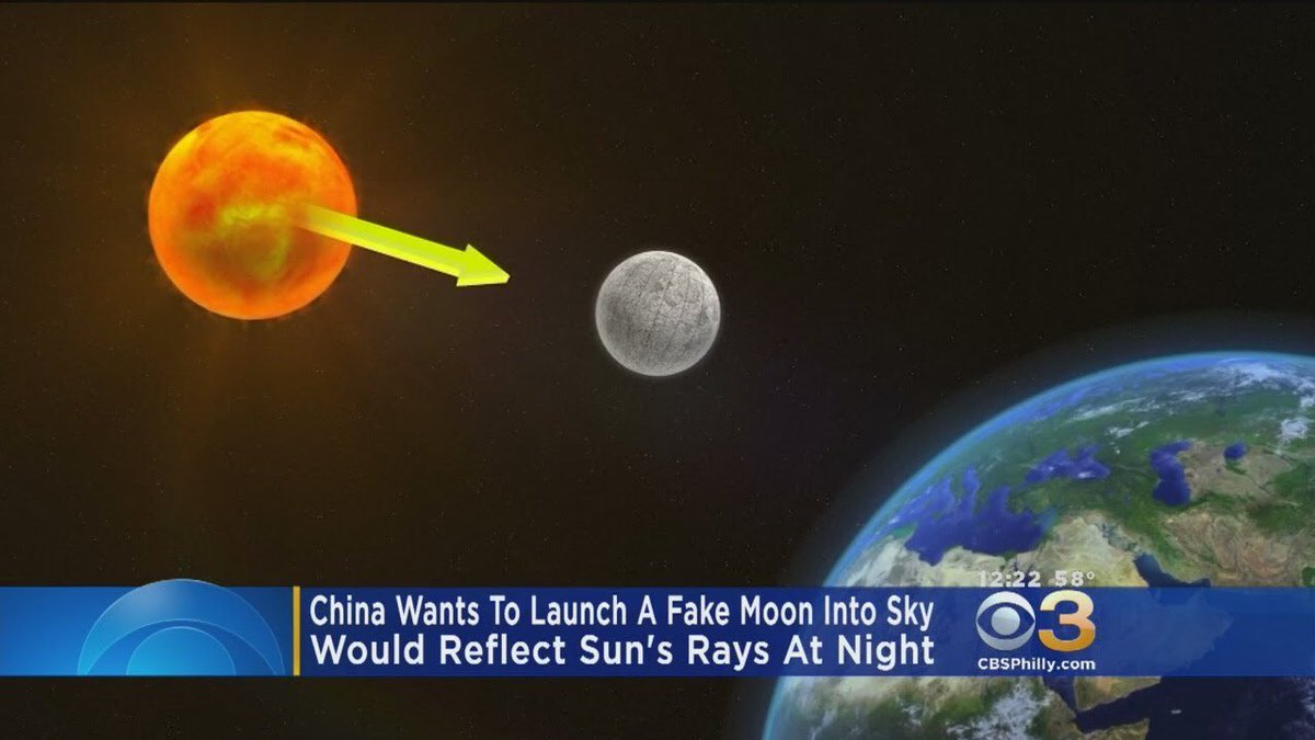 This reality does seem to be some sort of stage or artifice, especially when you take into consideration there are patents for a sun simulator and China has plans to build a fake moon. If we can do these things now, has another species already done them in the past?