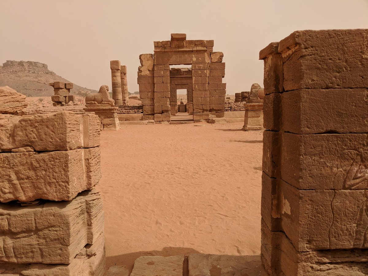 Nubians also built elaborate temples and distinctive pyramidal funerary monuments using durable stone, or red fired brick. Meroitic temples also had pylons (monumental gateways) and enclosure walls, as well as artificially constructed reservoirs.  @rhaplord