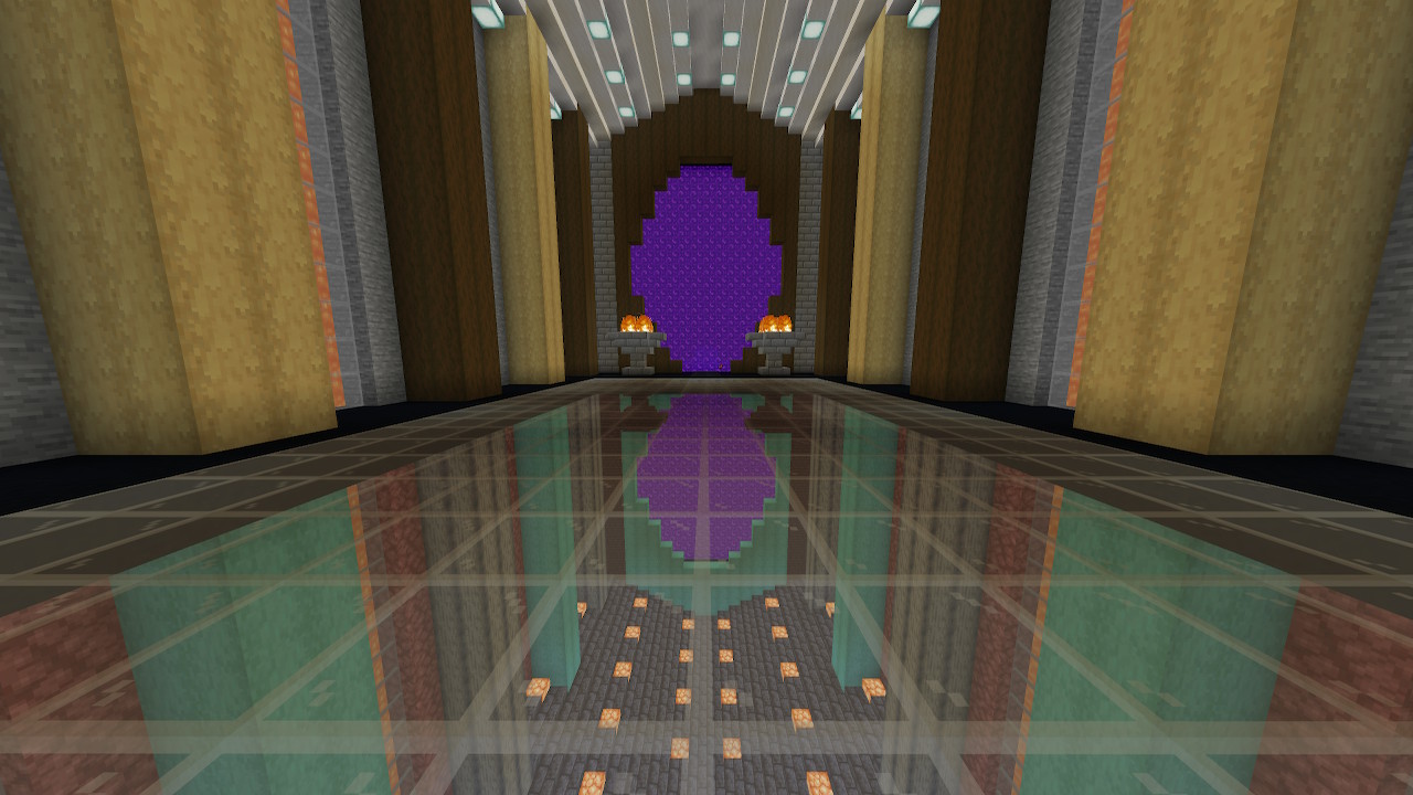 Minecraft 2024 portal room