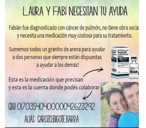 federicoquin's tweet photo. #Compartir Si conoces de alguien que pueda donar #Keytruda o ayudar con lo que puedas, sería una gran mano. Están con recurso de amparo, pero el tiempo es clave para conseguir el medicamento y poder realizar el tratamiento del cáncer. Valor del medicamento $300 mil. RT por favor https://t.co/oi7OA1tg0b