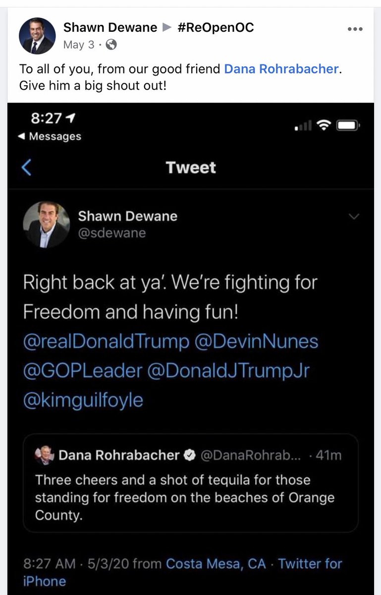 Media can be biased, but I will say that it is very hard to find any article or blog that puts Dewane in a positive light. It’s also very clear that the water districts are FILLED with corruption.Okay, so Dewane also worked for the failed Dana Rohrabacher campaign in 2018