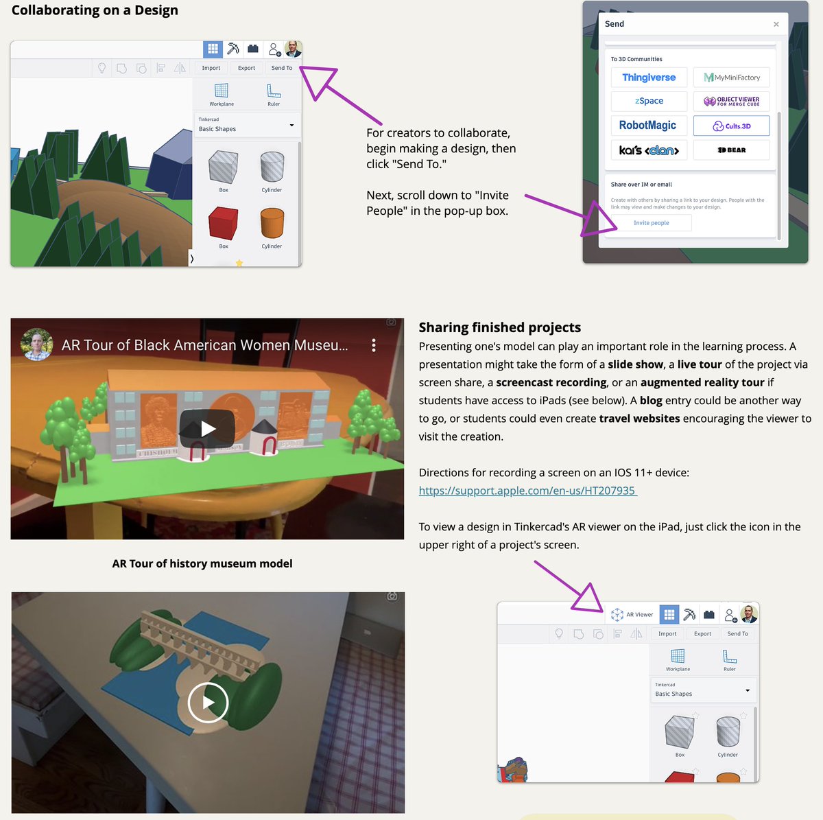 morrill_rob's tweet photo. Here's my web page on 3D design projects for distance learning. Find ideas for projects and learning with resources from me, @tinkercad, @heatherpang, @jumekubo, @weareprintlab, Eunny, more. Props to @construct3dconf for their webinar series.

https://t.co/X5zSDufq5l https://t.co/oR1p7rqWrp