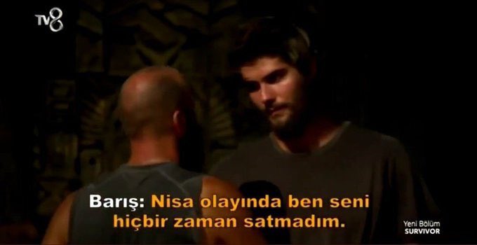 platformplustr's tweet photo. Gecenin olayı bu karedir. Bunca hakarete maruz kalan adam, #sercan veda ederken ona içinde kalanı söylemiş ve karşılık olarak “haklıymışsın” niteliğinde sarılma almıştır. Barış ekranlarda aklanmalıdır. Ses kaydı ya da ne varsa gösterilmelidir! #survivor2020 #survivorekstra https://t.co/NCG7m6rW1f