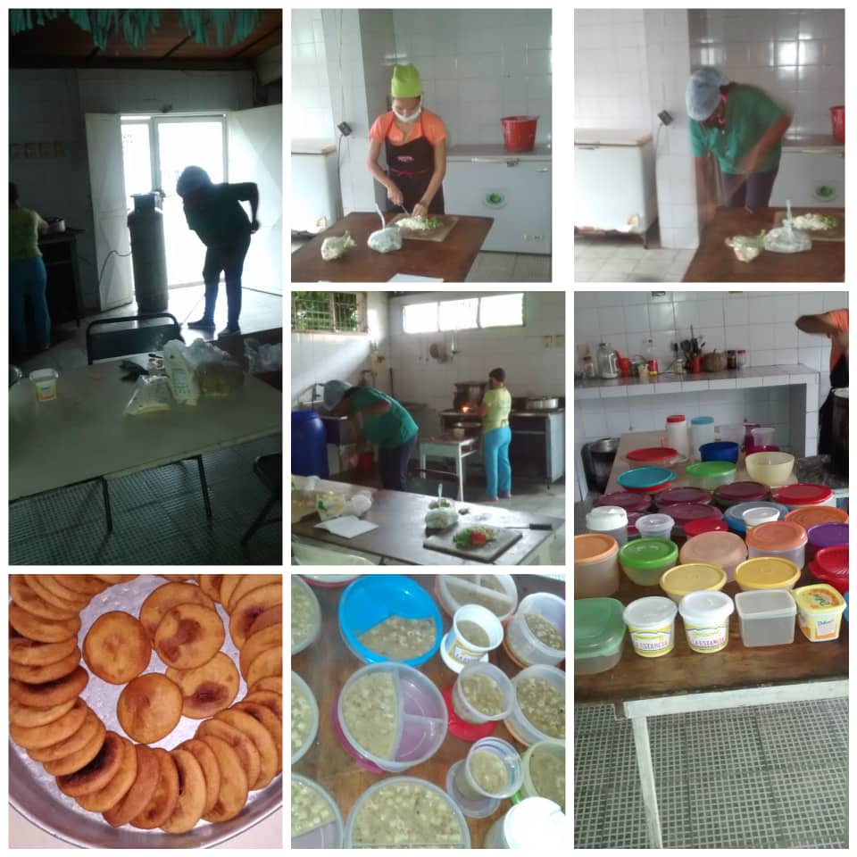 #7Julio #AraguaQuedateEnCasa 
Gracias a la Gestion de Nuestra Autoridad Unica en Educacion Prof. <a href="/leoalvacabrera/">Prof. Leonardo Alvarado</a>  Las Cocineras de La Patria en <a href="/MBIEnBatalla/">MBI En Batalla</a> continuan garantizando El Programa de Alimentacion Escolar a nuestros Niños , Niñas y Jovenes @ZE_Aragua <a href="/NicolasMaduro/">Nicolás Maduro</a>