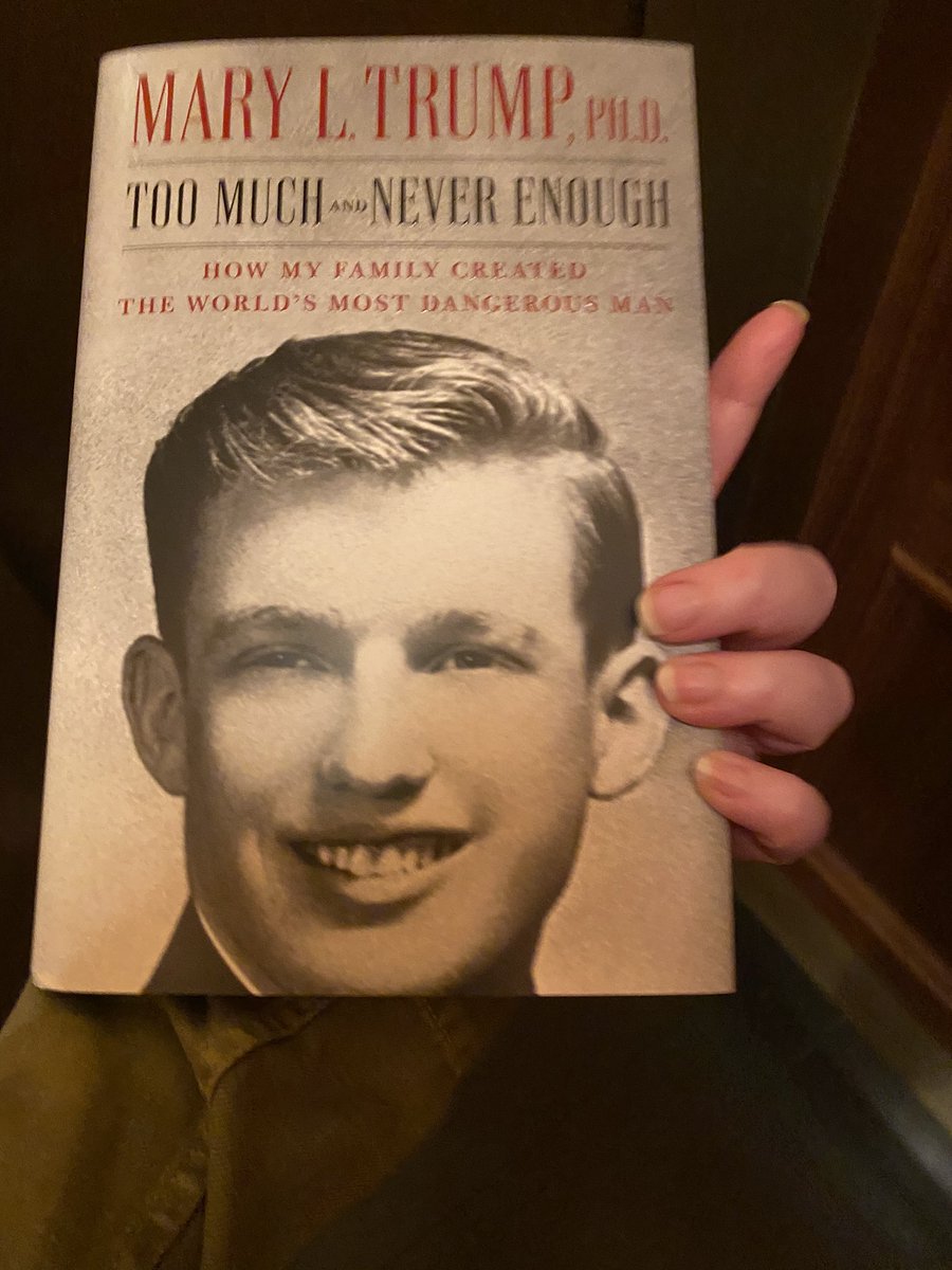 Chip Franklin On Twitter Loving Mary Trump S Book Tittle Too Much And Never Enough How My Family Created The World S Most Dangerous Man Isn T That Just The Best Book Title You Have