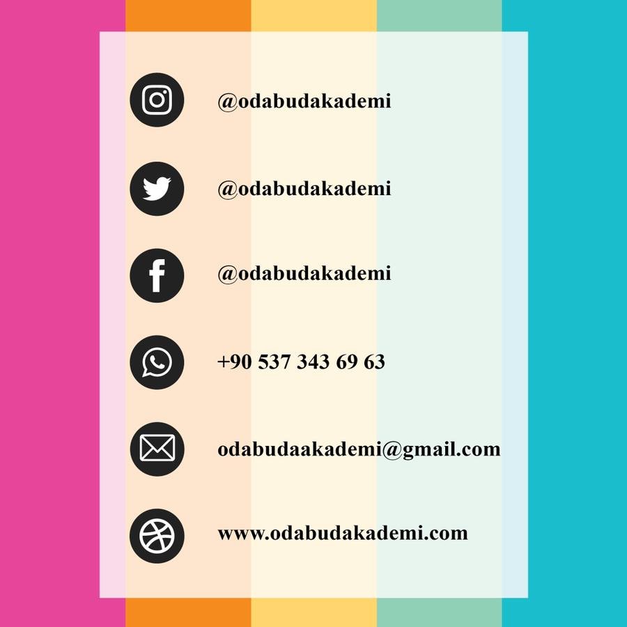 odabudakademi's tweet photo. Odabuda Akademi'de Temmuz ayında gerçekleştirilecek online eğitimler için kayıtlar dolmak üzere! Katılımcı sayısı sınırlıdır. Sosyal Medya hesaplarımızdan bizi takip edebilir, iletişim numaramızı arayarak bilgi alabilirsiniz. https://t.co/Vk1EEpYT5S