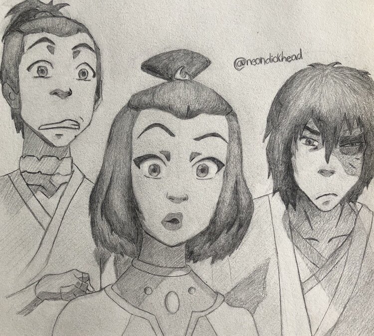 neondickhead's tweet photo. Zukki nation say like and rt 💗 #atla #zukki #sokka #suki #zuko Slightly off , but you get the jist 😁 https://t.co/b7fTTONLc8
