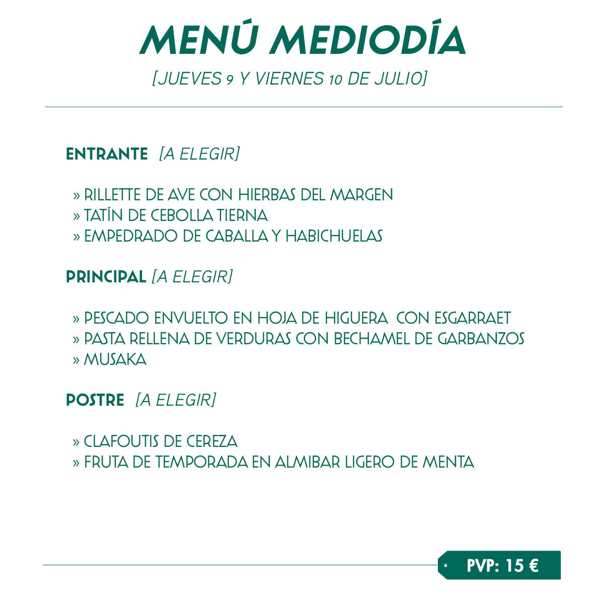elgalgoelche's tweet photo. Menú de mediodía para el jueves 9 y el viernes 10 de julio. Os recordamos que disponemos también de servicio de comida para llevar. Haz tu pedido por whatsapp.

Reservas
https://t.co/B5f09MTZte
o a través de Whatsapp en el 691 84 67 23 https://t.co/GL3j5L7MfC