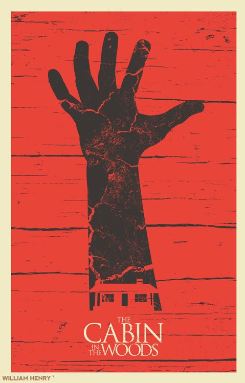 Horror Flicks The Cabin In The Woods 11 Alternative Posters