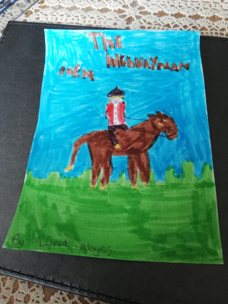 Lizpeach4's tweet photo. Isabella's Highwayman book cover! 🙂 xxx @OSJ_Y5C https://t.co/vLgKtSpzV3