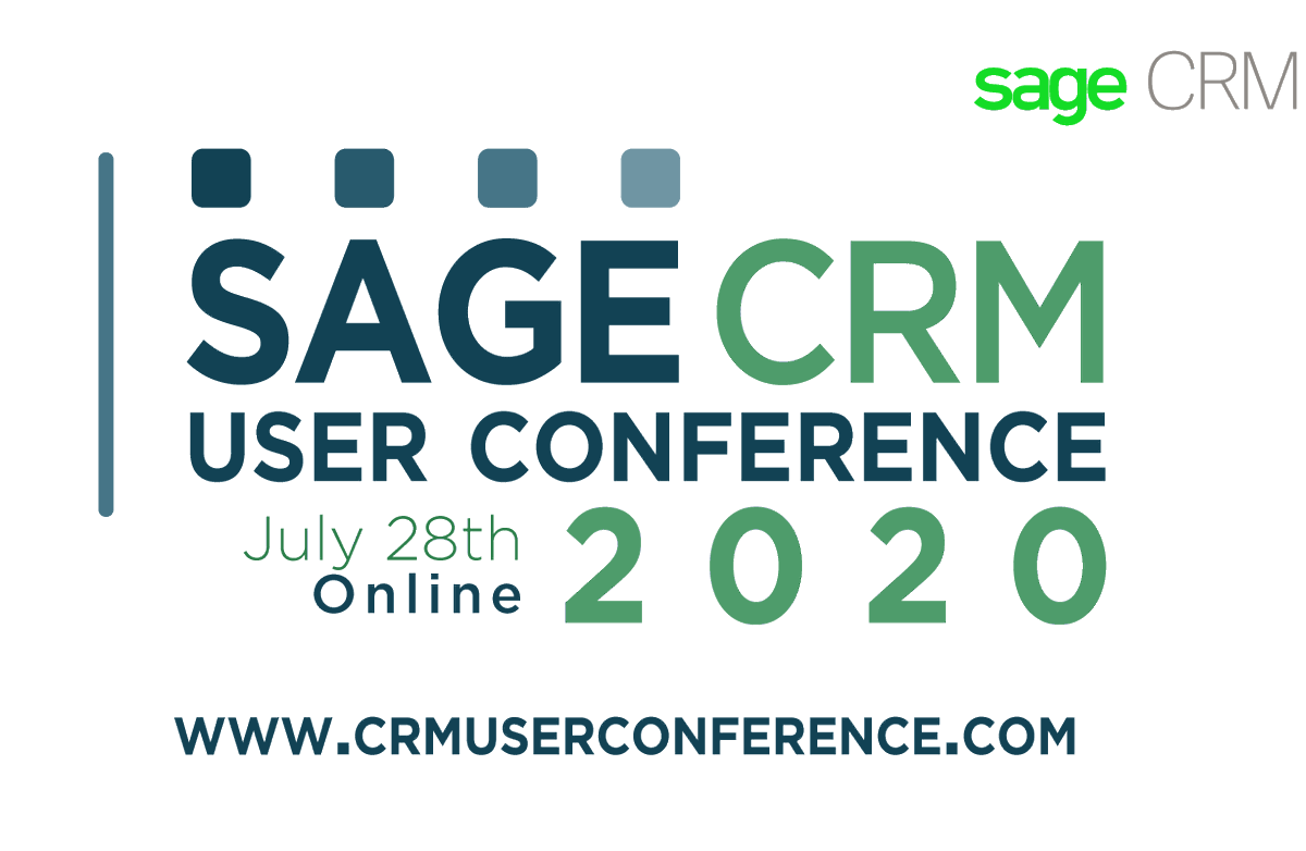 Attention Sage partners and customers:

Looking for a crash course on Sage CRM? 

If you aren't using it, interested in knowing why you should be?

If you are using it, interested in learning how to get more bang for your buck?

FREE! 

Virtual.

crmuserconference.com/azamba/