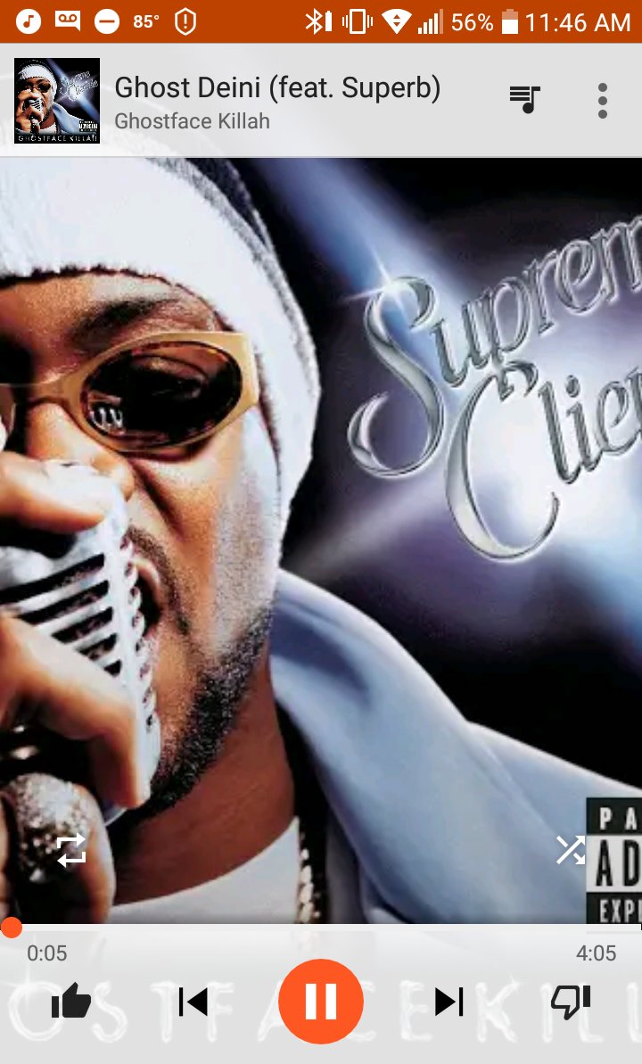 keepit100alwys's tweet photo. Decided to listen to the @GhostfaceKillah Supreme Clientele album that I just purchased a bit https://t.co/6KforlWZBk of my most favorite members of @WuTangClan.Loving the album so far 🔥🔥 #RealHipHop #Lit #GreatMusic #Legend #Lyricist #WuTang #ThrowbackAlbum #Music #NowPlaying https://t.co/Ox8s96Ohc5