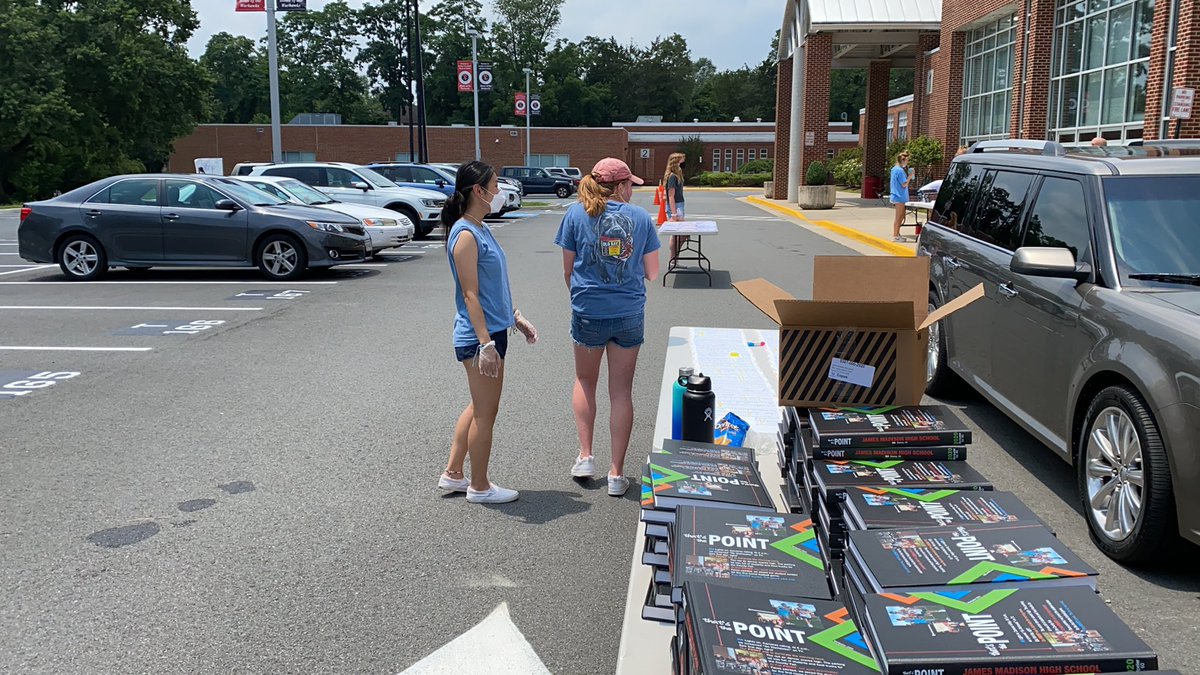 Yearbook distribution today from 12-7!