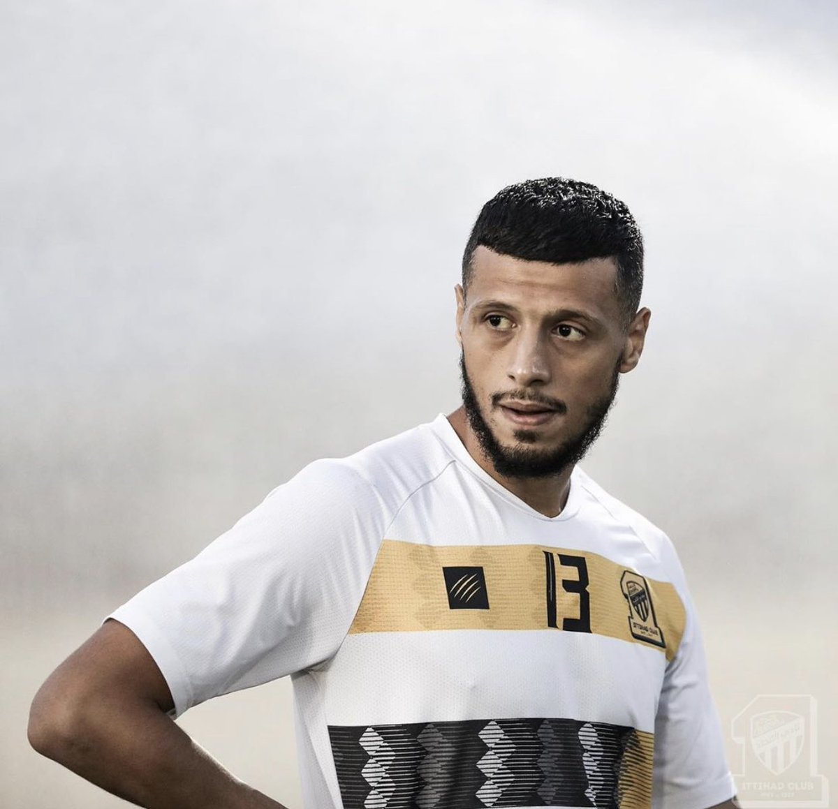 IttiMania's tweet photo. انيس البدري في مران الفريق مساء اليوم. 📸 https://t.co/58AzOVrUQ3