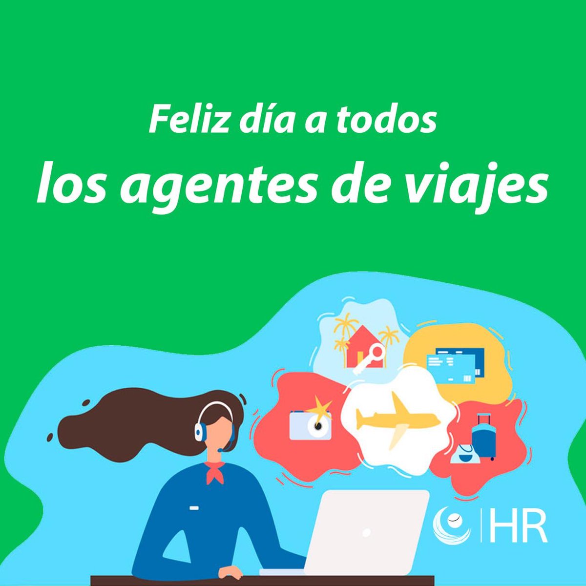 Desde que tengo uso de razón soy agente de viajes, la agencia de mi familia inició cuando tenía 4 años y desde ese entonces, siempre quise viajar y hablar de viajes.

Hoy celebramos al agente de viajes, a mis colegas les deseo larga vida y que sigamos siendo un apoyo al viajero.
