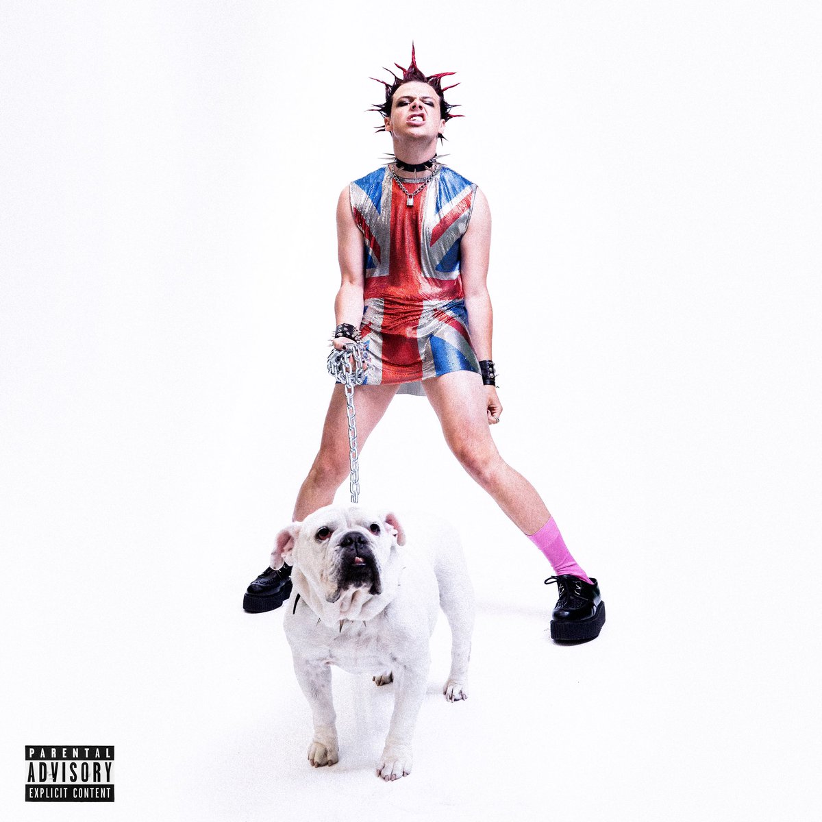 yungblud's tweet photo. strawberry lipstick. out july 16th. it all fookin begins. are you ready? 
🖤🍓💄💋🖤

https://t.co/9LIOmxL8FX https://t.co/G3aAv17lnV