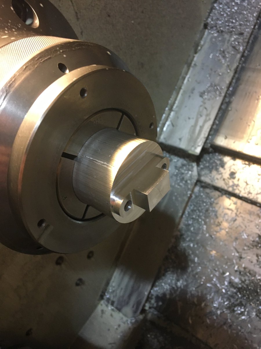 accuturnltd's tweet photo. Milling jobs on our CMZ lathe, making use of the bar feeder and freeing up an operator https://t.co/rzDD0Ee4OR