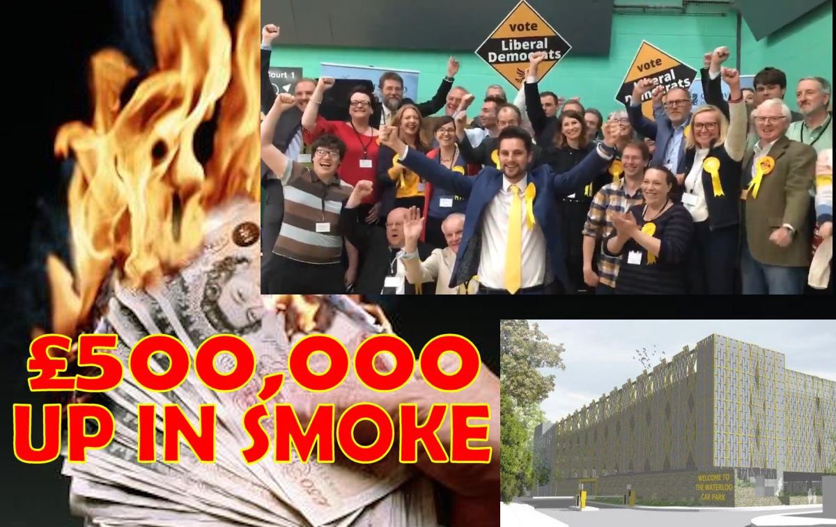 £500,000 of tax payers money thrown away. Liberal Democrats at Cotswold District Council have confirmed their 639 space Waterloo six storey car park in Cirencester is to be put on hold. #fairford #lechlade #kempsford #Cotswolds