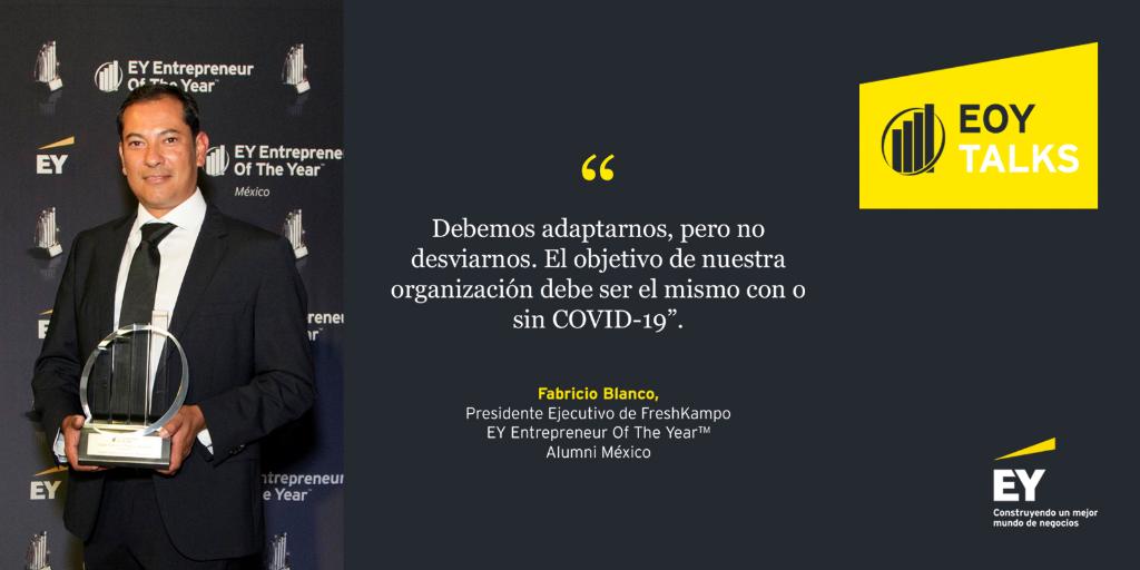 EYMexico's tweet photo. En tiempos de crisis es importante desarrollar la capacidad de adaptación. Mira el webcast on demand de #EOYTalks con finalistas del programa EY Entrepreneur Of The Year México y @EYColombia . https://t.co/HKtZZNdeXS https://t.co/2Kr17ekHOL